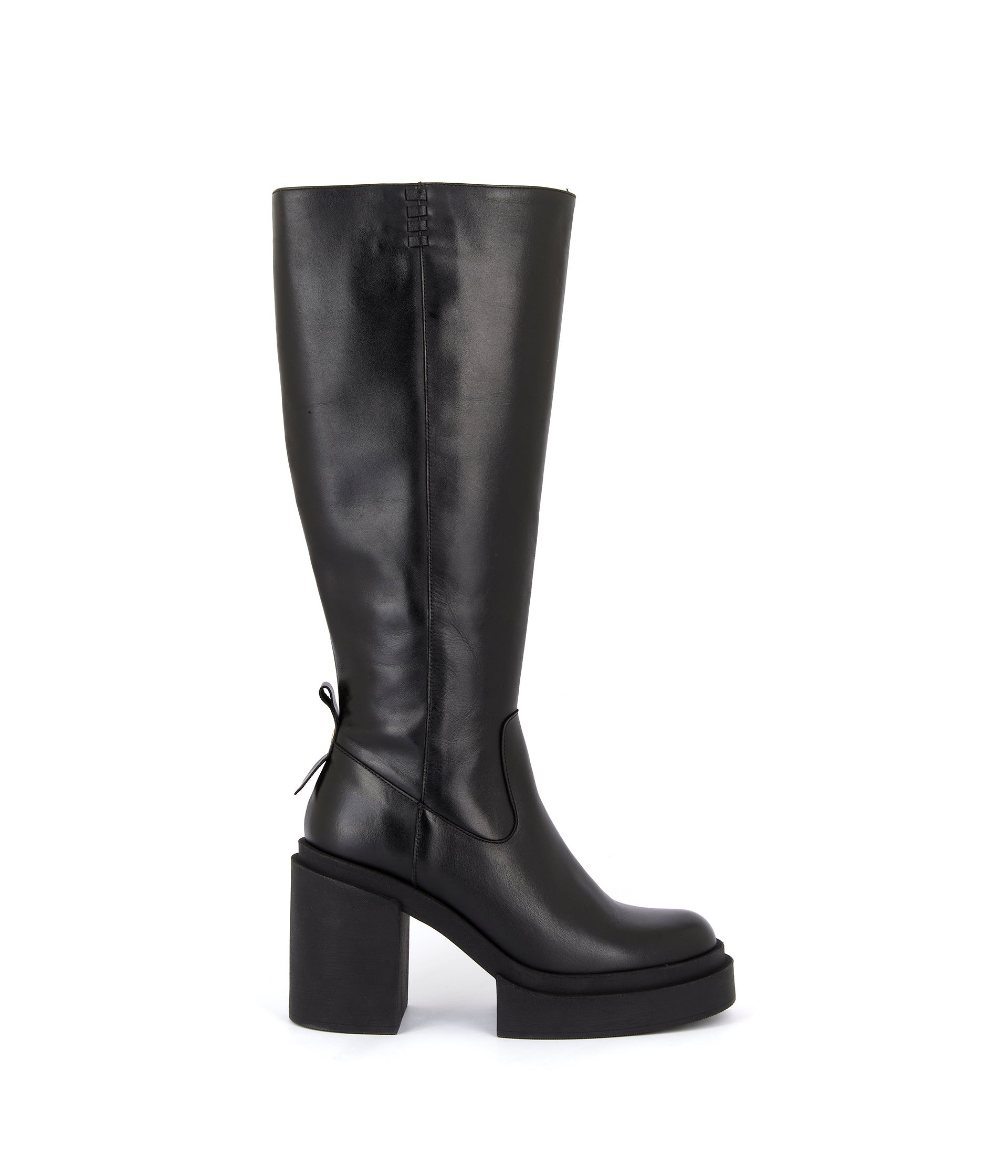 Bottes cuir noir Aelys