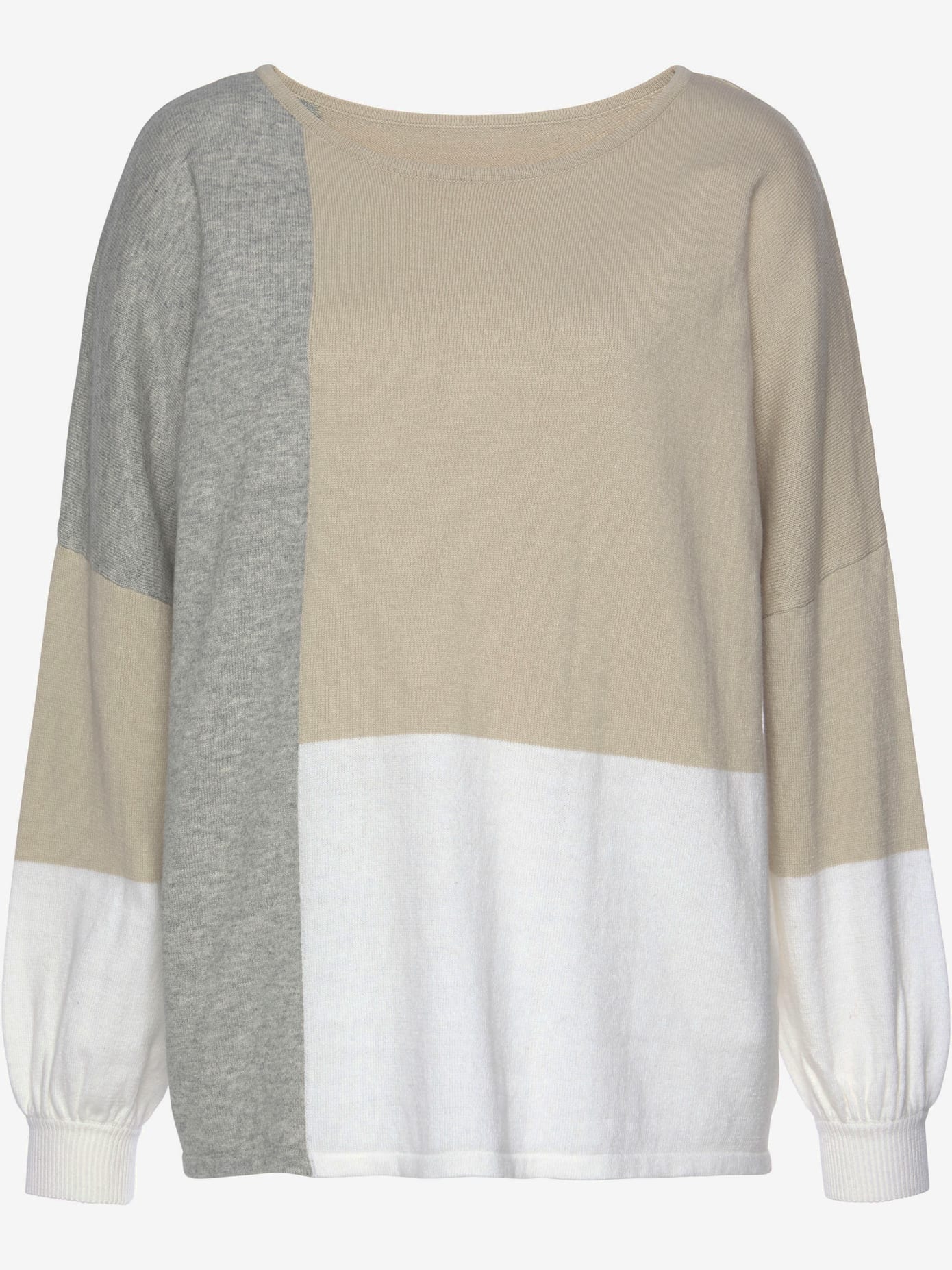 Pull col rond pull ample avec motif graphique