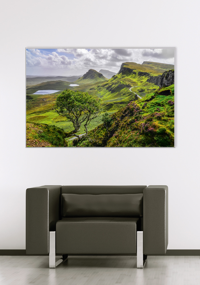 Akustikbild LANDSCHAFT 80x120cm, 7kg