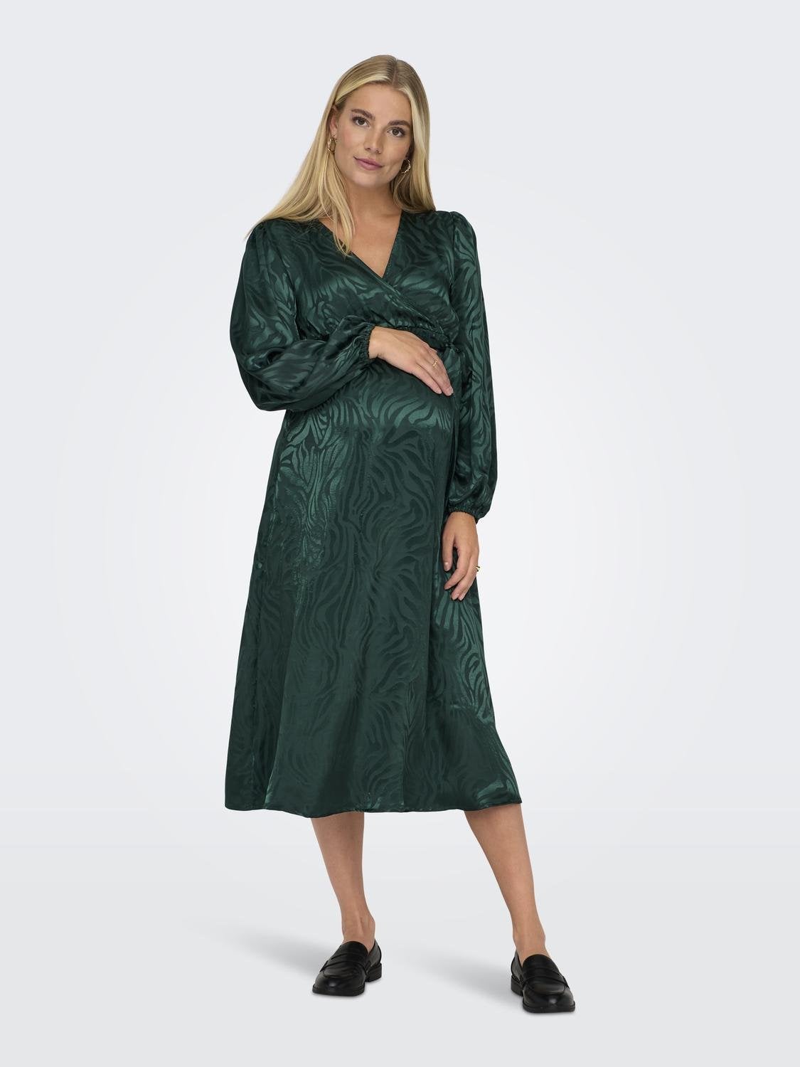 OLMDATIE Midikleid Scarab