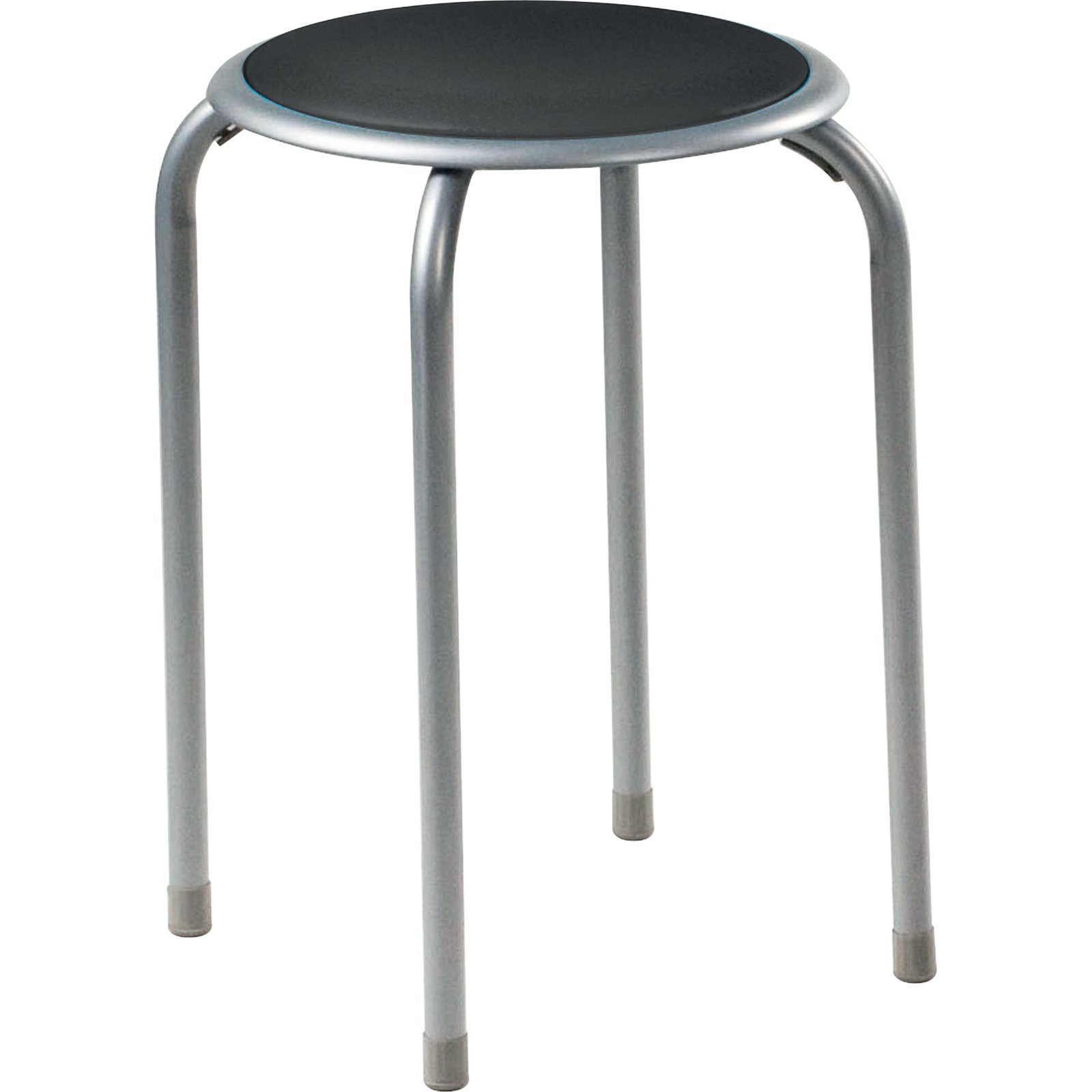 Hocker Lena Kunststoff schwarz