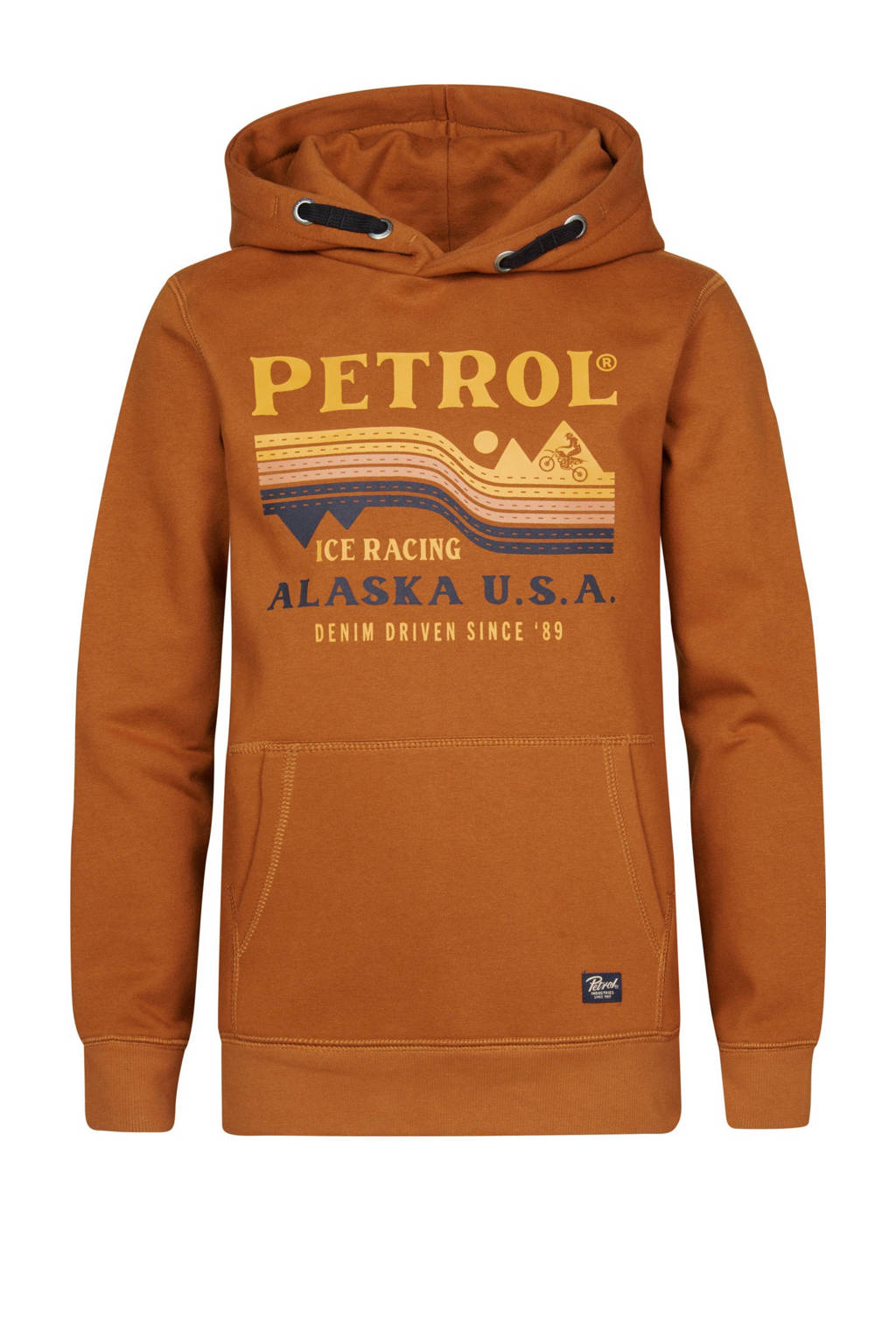 Petrol Industries hoodie oranje