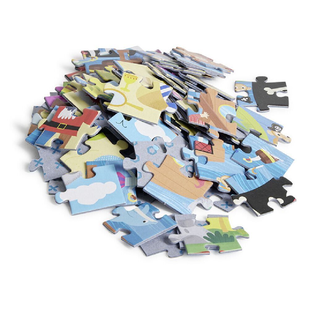 Puzzle enfant 48 pièces pirate x2