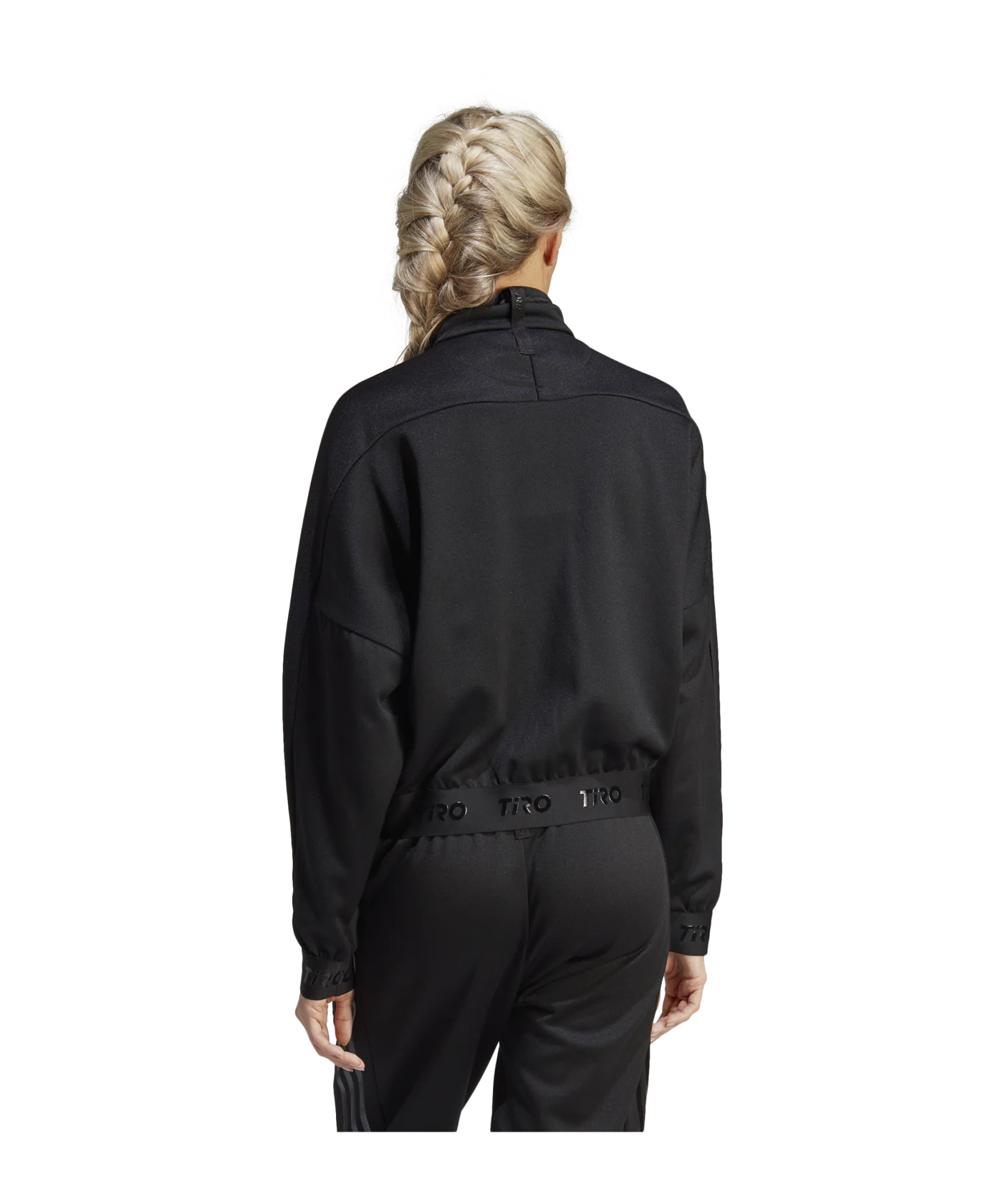 adidas Tiro Suit-Up Trainingsjacke Damen Schwarz