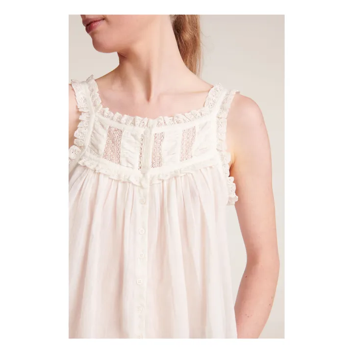 BELLEPIECE Top Marisol Dentelle | Ivoire