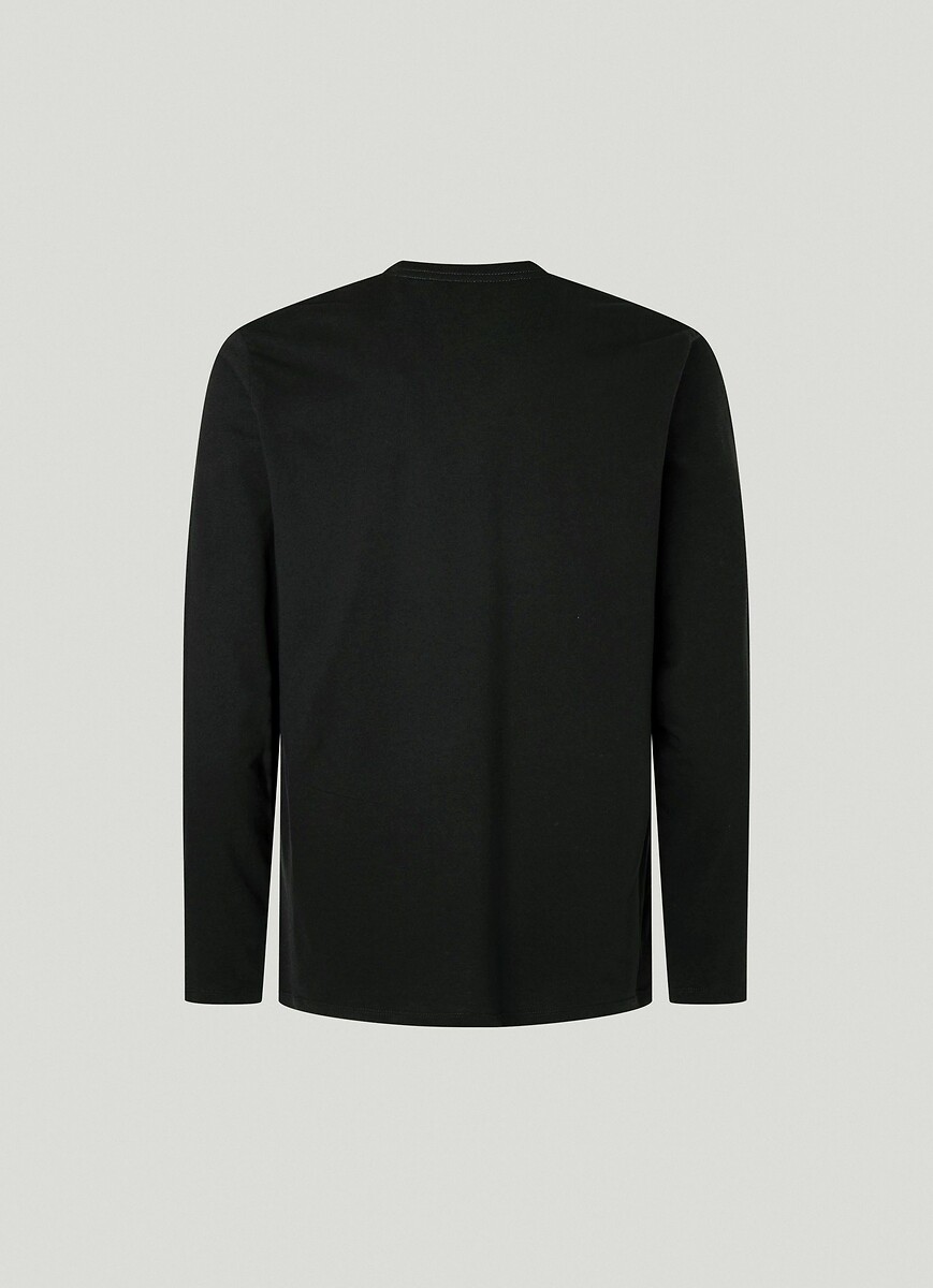 PEPE JEANS<br>Camiseta de manga comprida com gola redonda Eggo