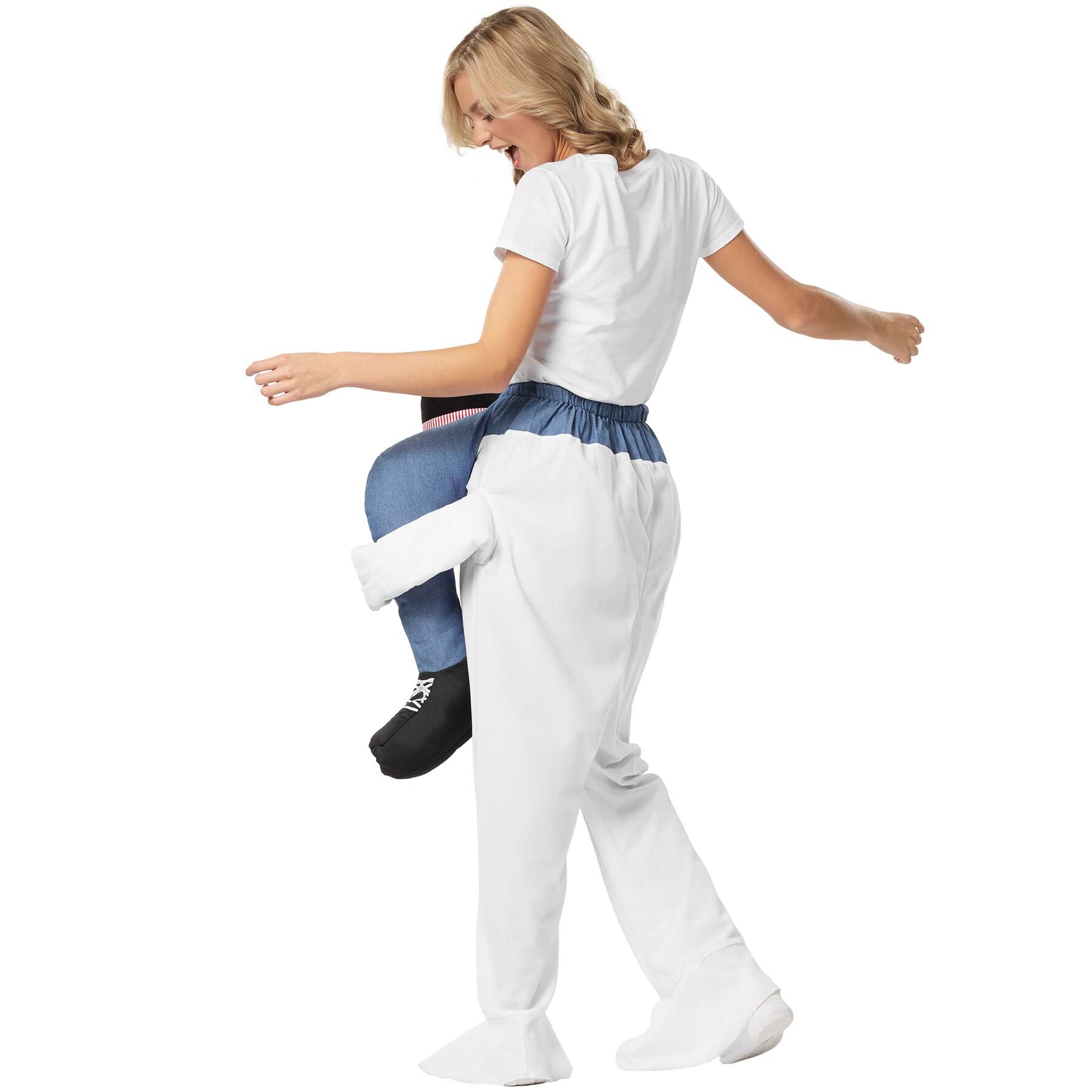 tectake® Huckepack-Kostüm Schneemann