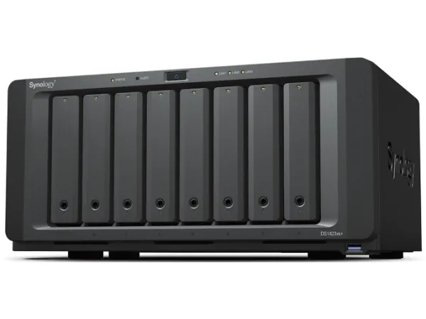 Synology Disk Station DS1823XS  - NAS-server - 8 bays - SATA 6Gb/s - RAID RAID F1, JBOD, 0, 1, 5, 6, 10 - RAM 8 GB - Gigabit Ethernet / 10 Gigabit Ethernet - iSCSI support