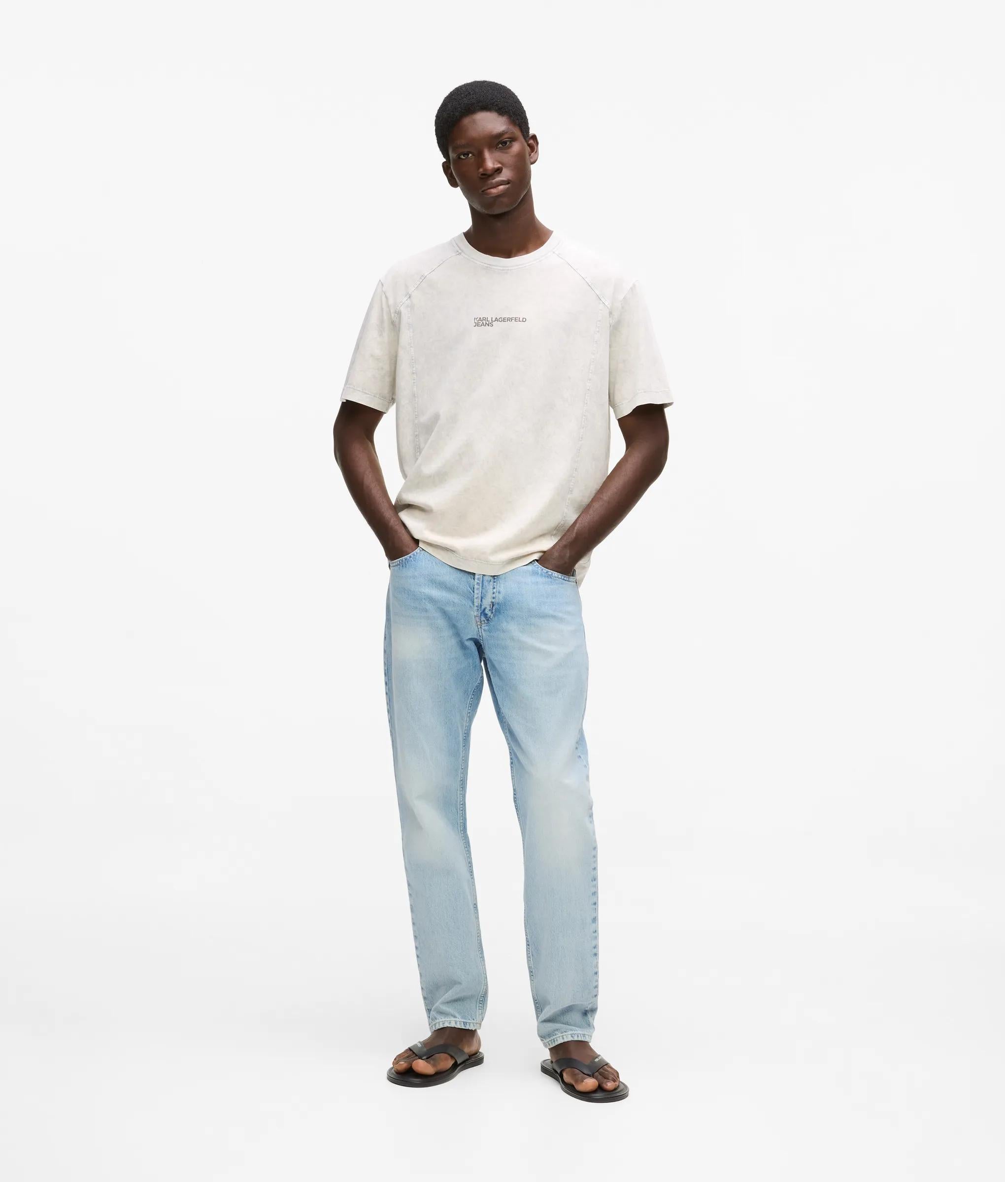 Vintage was smal toelopende jeans