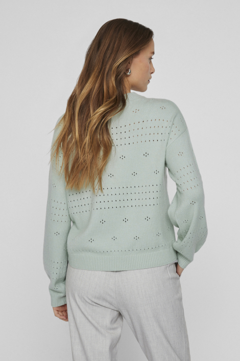 Vila groene dames trui