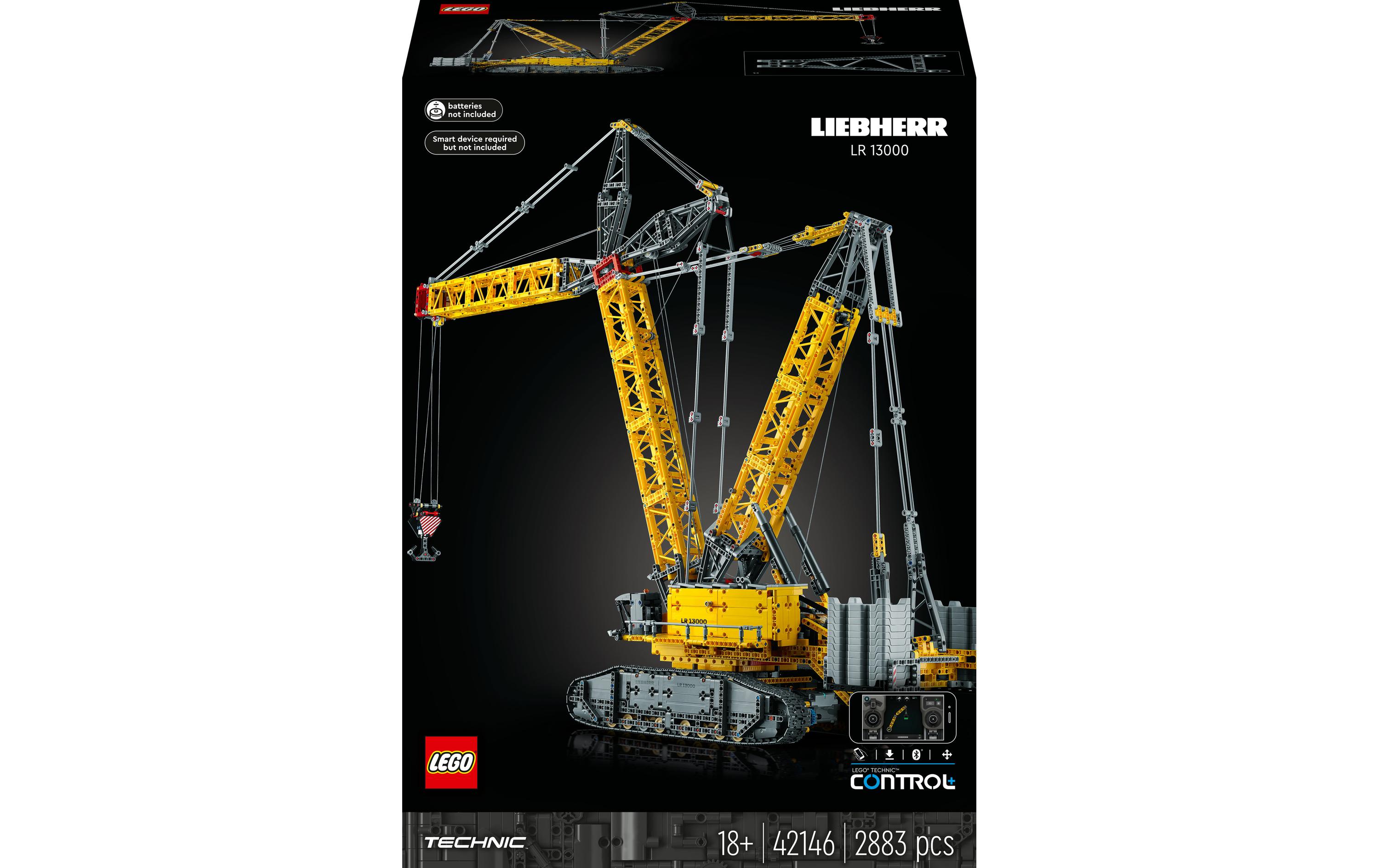 Technic Liebherr LR 13000 Raupenkran 42146<br>Ferngesteuertes Baufahrzeug-Modell