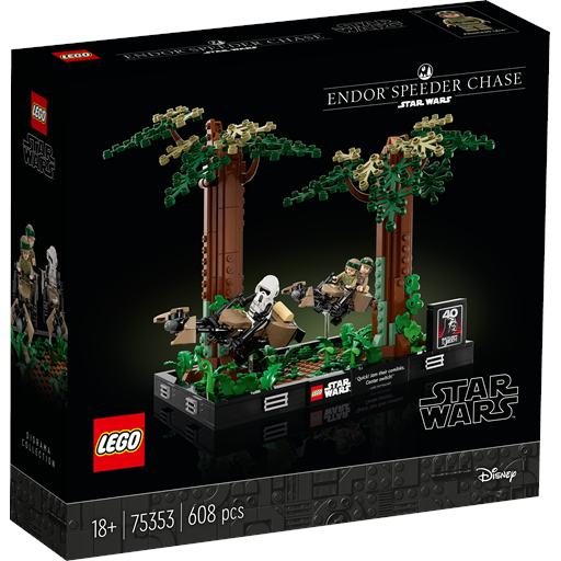 LEGO Star Wars - Diarama Med Speederjagt På Endor - 75353