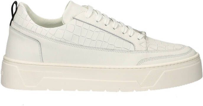 Antony Morato Sneakers van leer met labeldetail model 'FLINT'