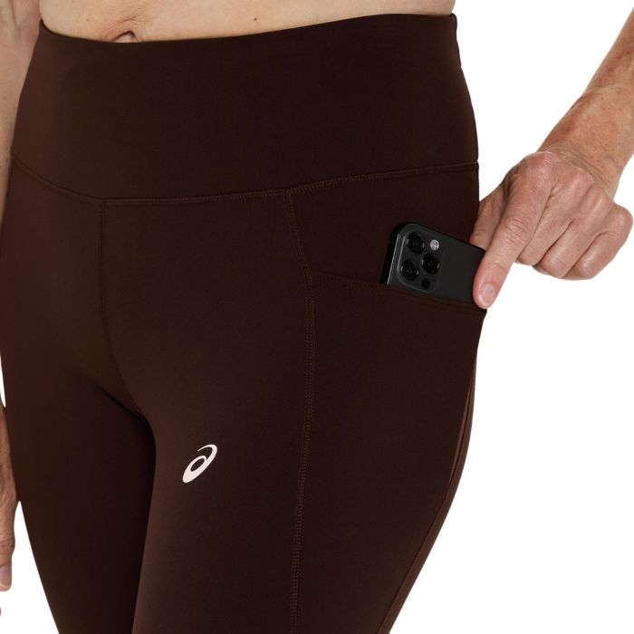 Asics Dame Lange tights Nagino Run Tight Brun