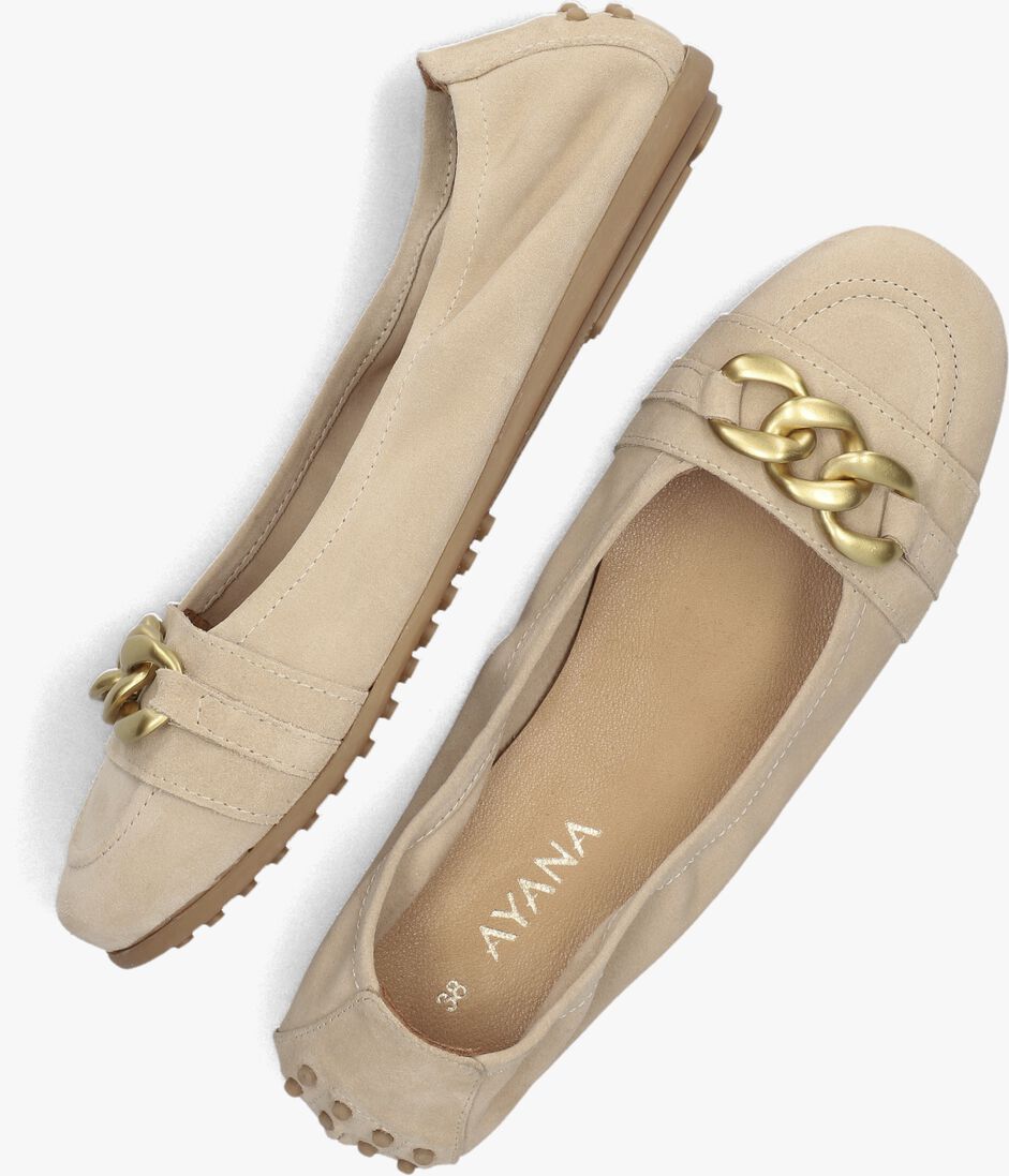 AYANA beige ayana ballerina's 1273