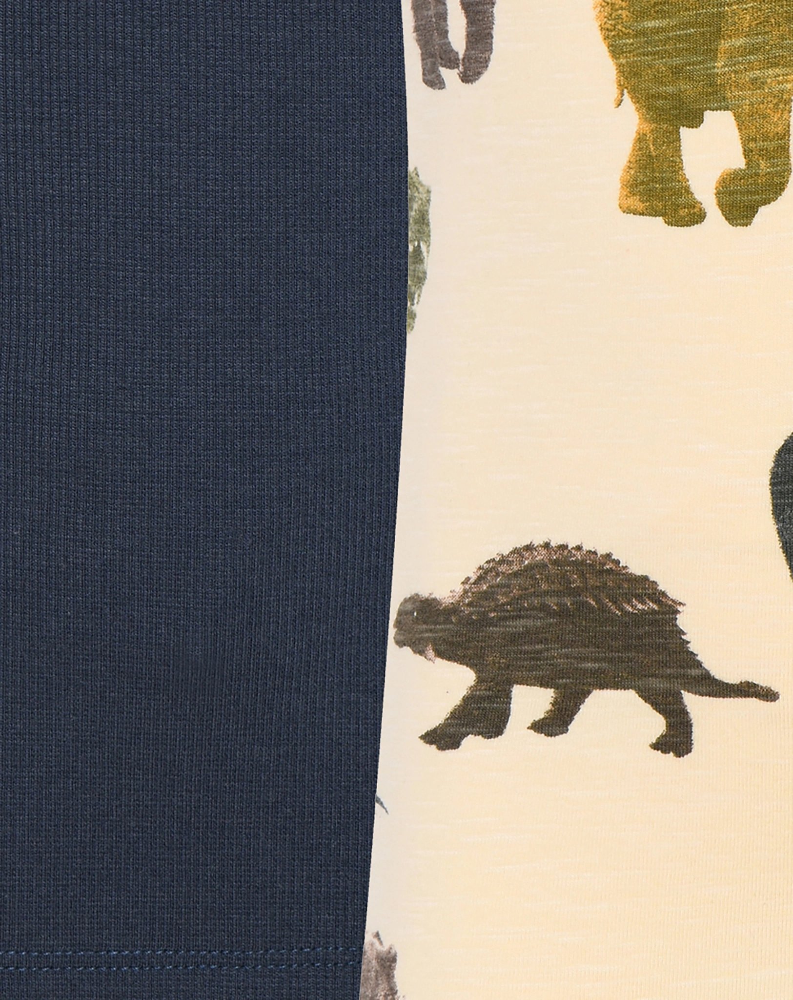 Unterhemd WILD ANIMALS 2er-Pack in biscotti/blau
