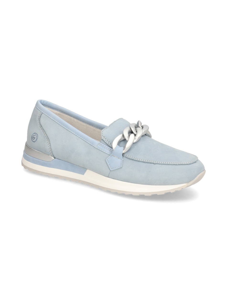 Veloursleder Slipper klassisch