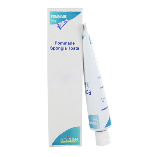 Boiron pommade Spongia tosta 8dh - Homéopathie : laryngite, toux