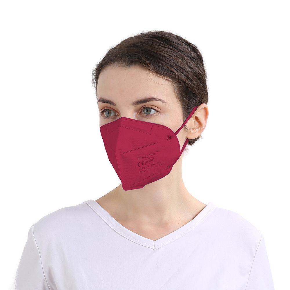 10 Stück FFP2 Maske Bunt, 16 verschiedene Farben