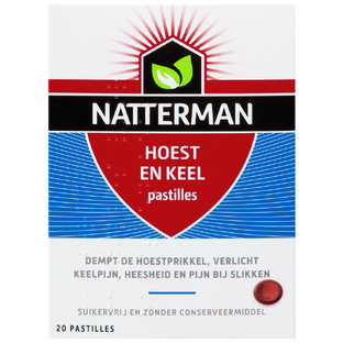 Natterman Hoest en Keel Pastilles 20ST