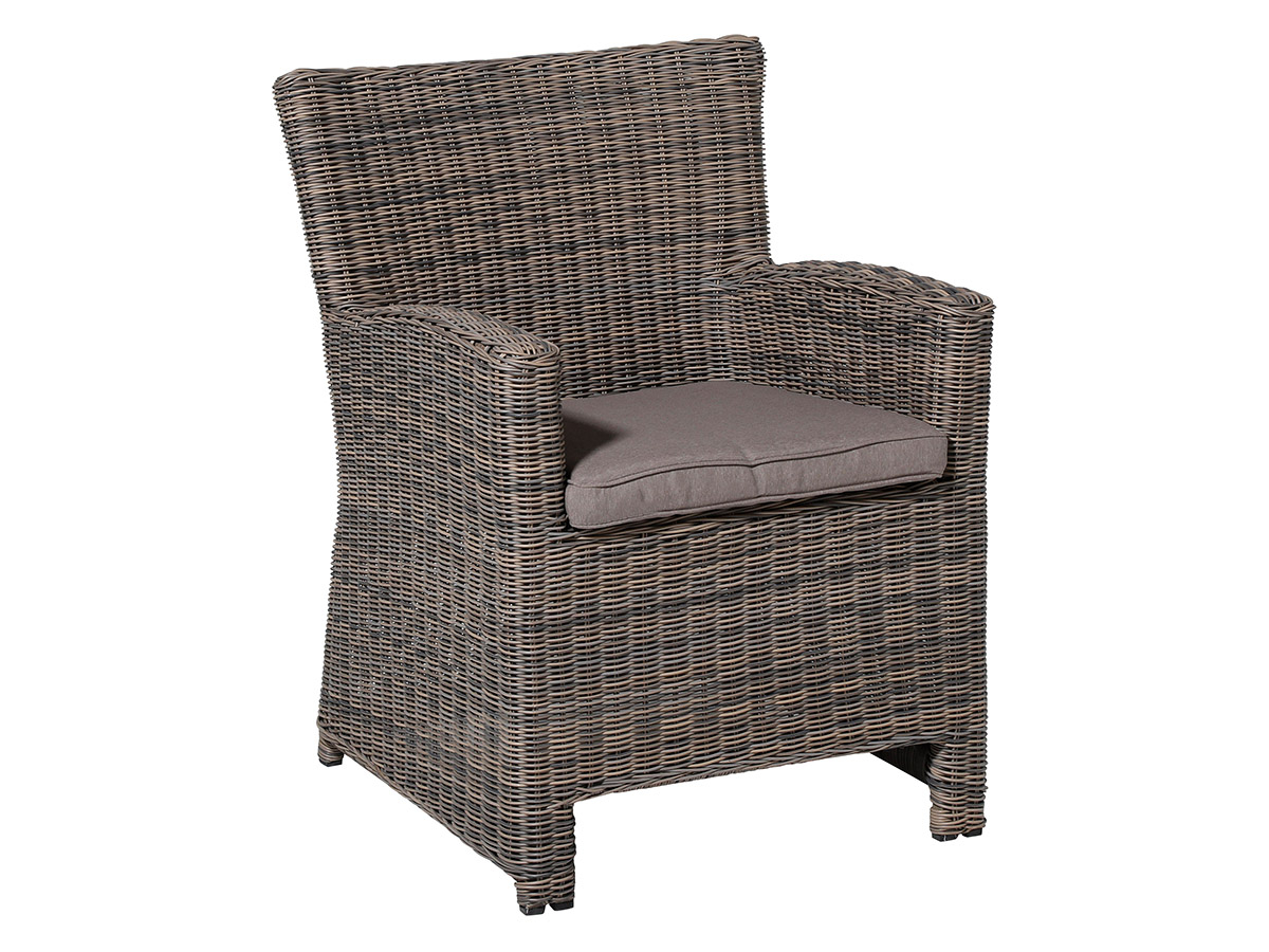 Madison Panama taupe wicker zitkussen