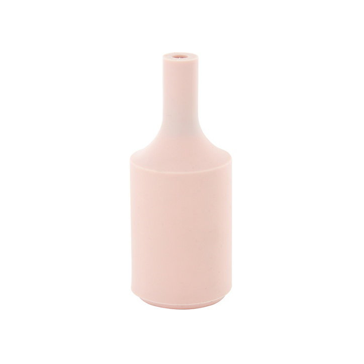 Douille E27 Chacon silicone rose pale