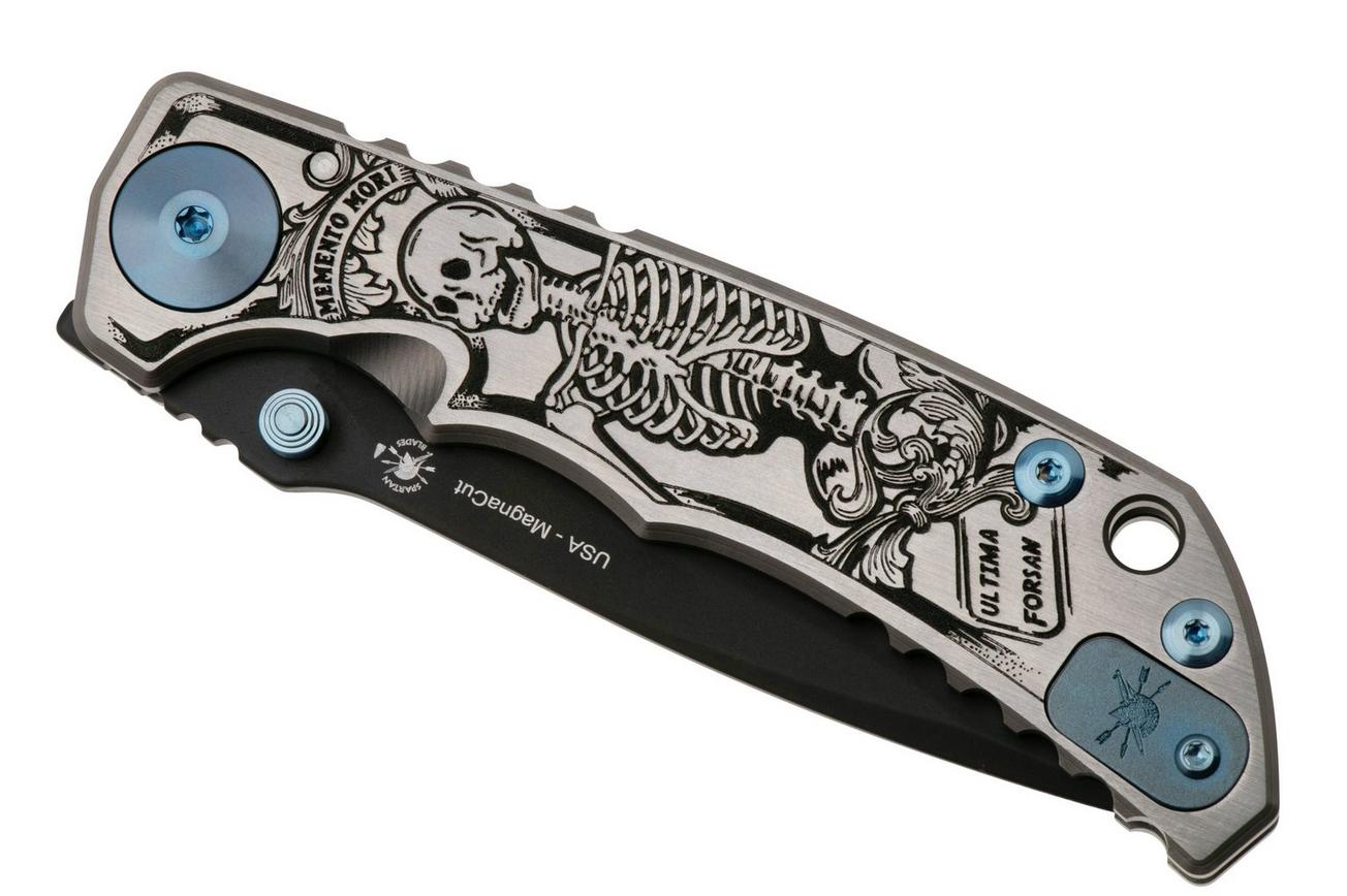 Spartan Blades Folder SF5MMOR Memento Mori 2023 Special Edition, zakmes, Bill Harsey design