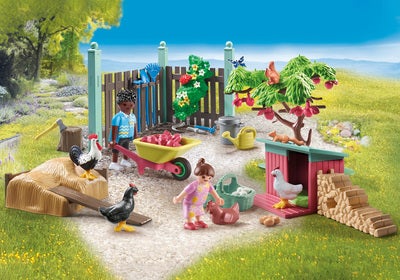 Playmobil 71510 My Life Byggesett Liten Hønsegård i Tiny House-hagen