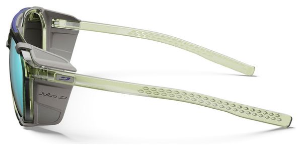 Lunettes Julbo Slack Cover - Spectron HD 4 Polarized - Vert Army Translucide Brillant/Gris