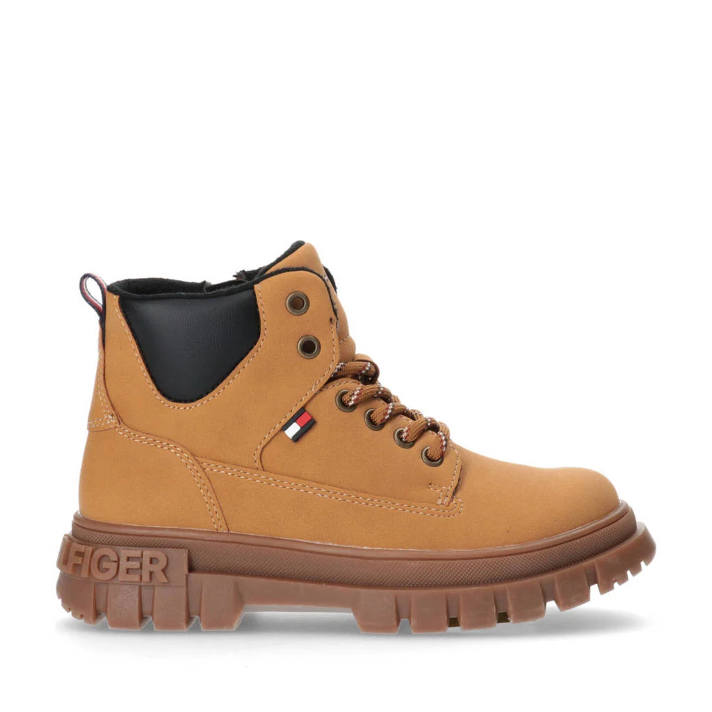 Tommy Hilfiger veterboots camel