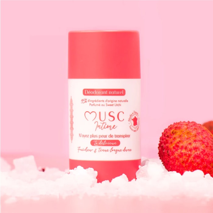 Déodorant naturel - La Délicieuse - Litchi - 50 g