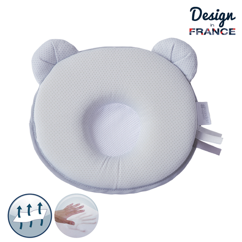 Coussin P'tit Panda Air+ Gris - CANDIDE