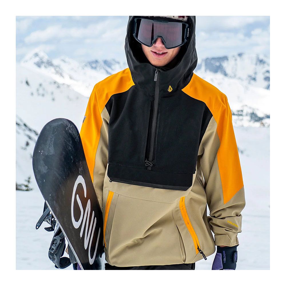 Volcom BRIGHTON - Veste ski Homme gold