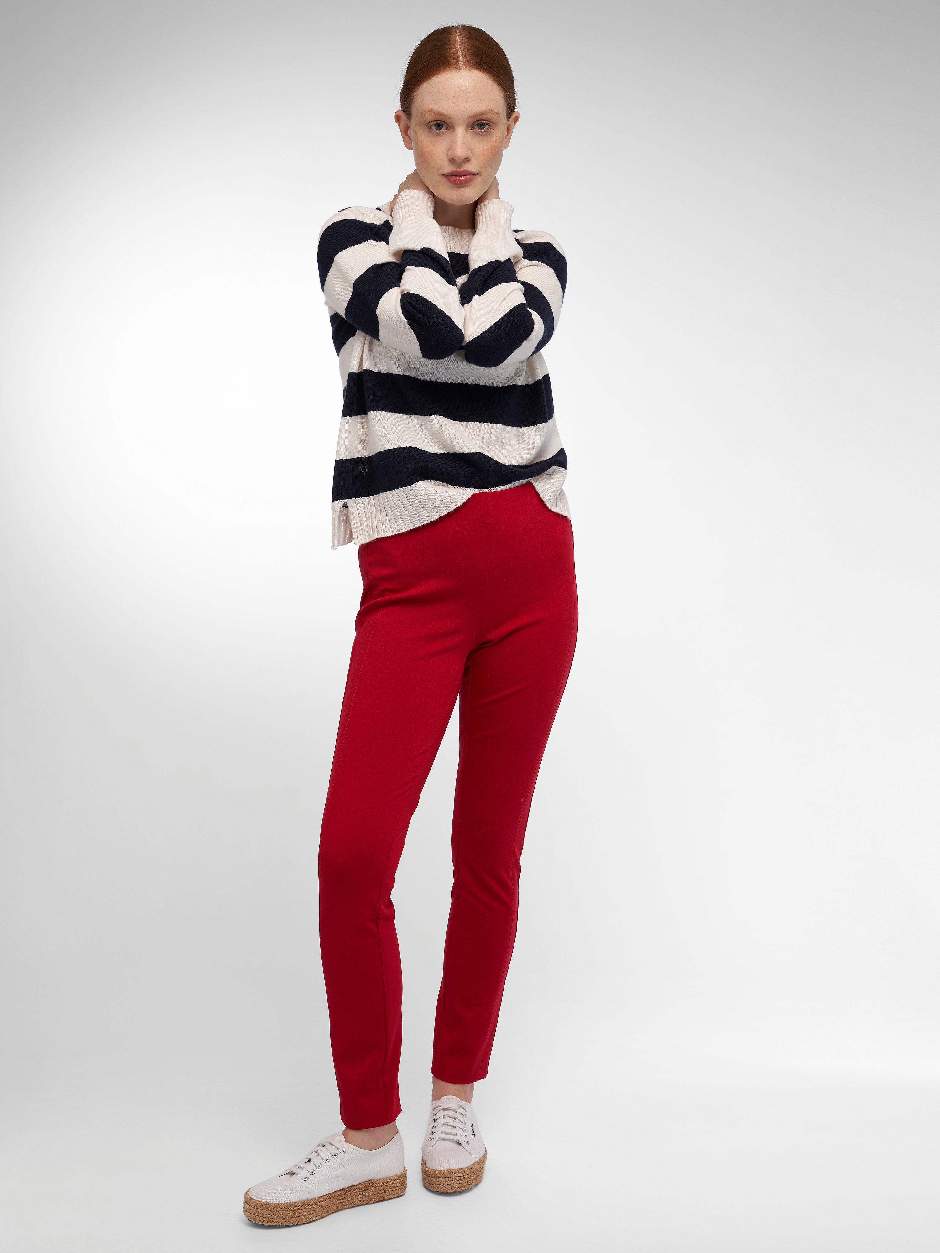 Jersey-Schlupf-Hose Modell Malve