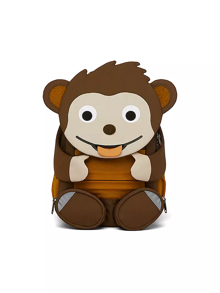 AFFENZAHN Kinder Rucksack Großer Freund - Affenzahn braun