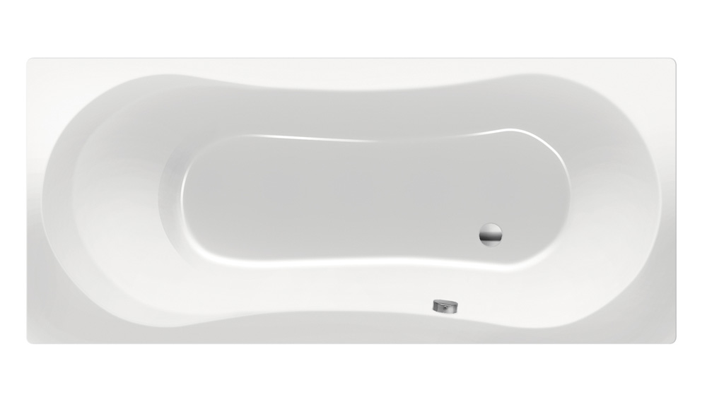 Xenz Dominica ligbad 170x75x44cm wit