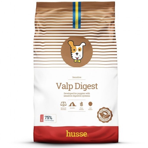 Ração para cães Husse Valp Digest, sabor cordeiro