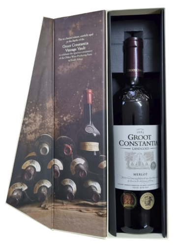 Groot Constantia Vintage Vault Merlot Cadeauverpakking