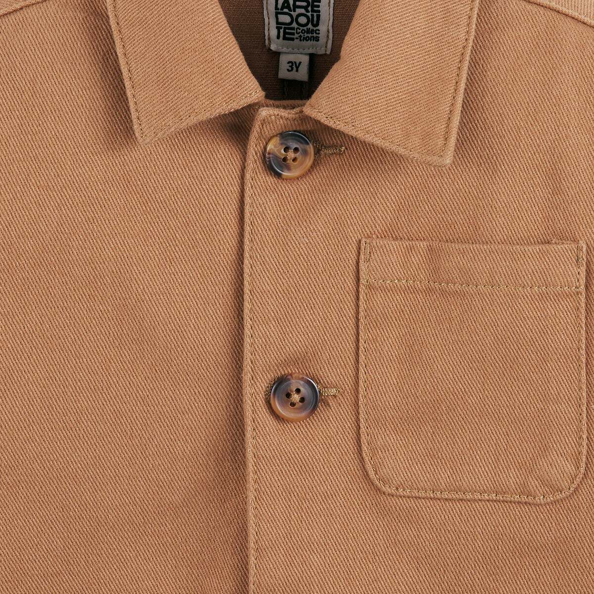 LA REDOUTE COLLECTIONS<br>Colete de trabalho em algodão