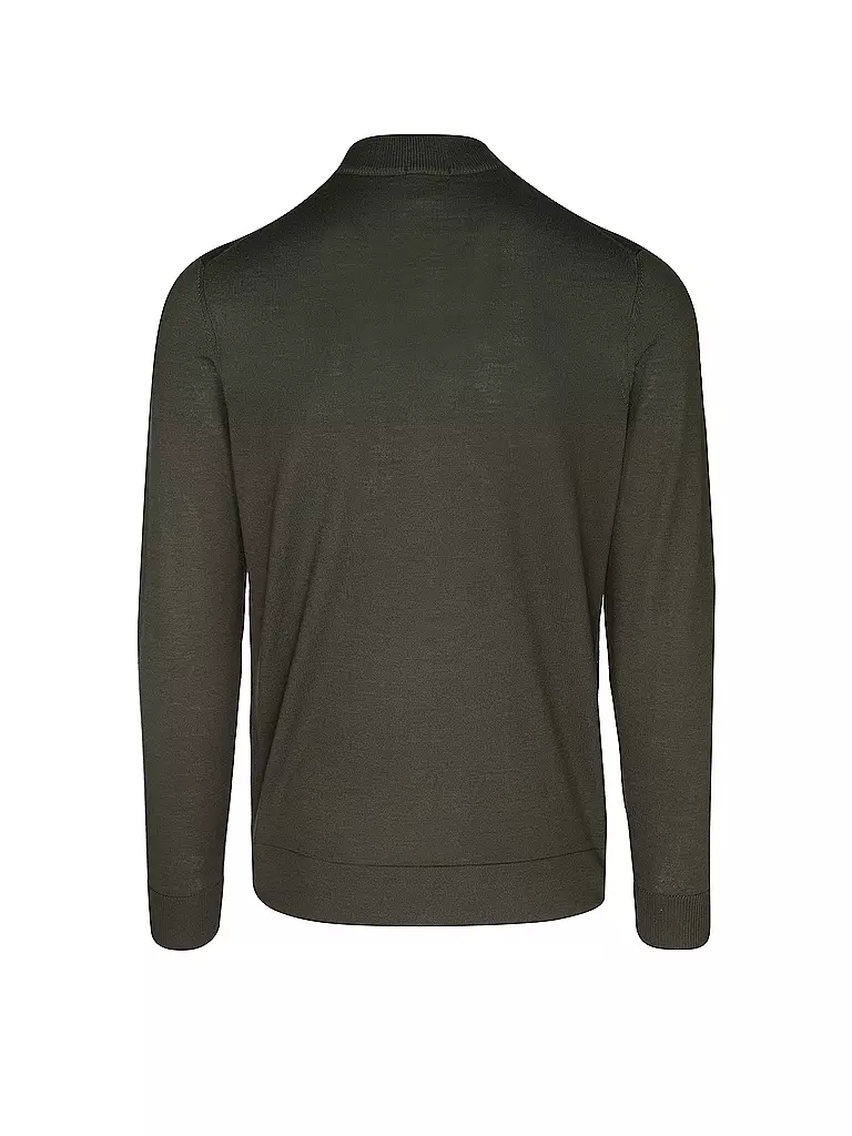 STRELLSON Stehkragenpullover MAREK olive