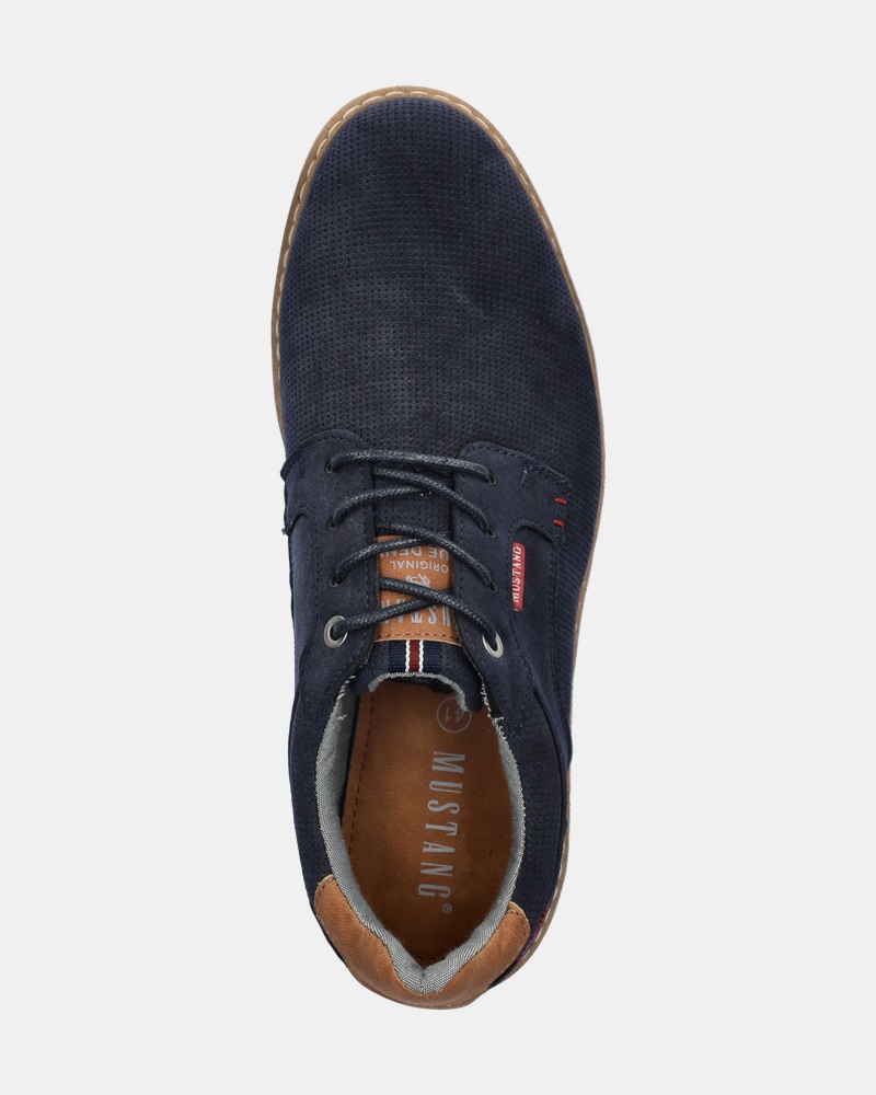 Mustang Veterschoenen  - blauw