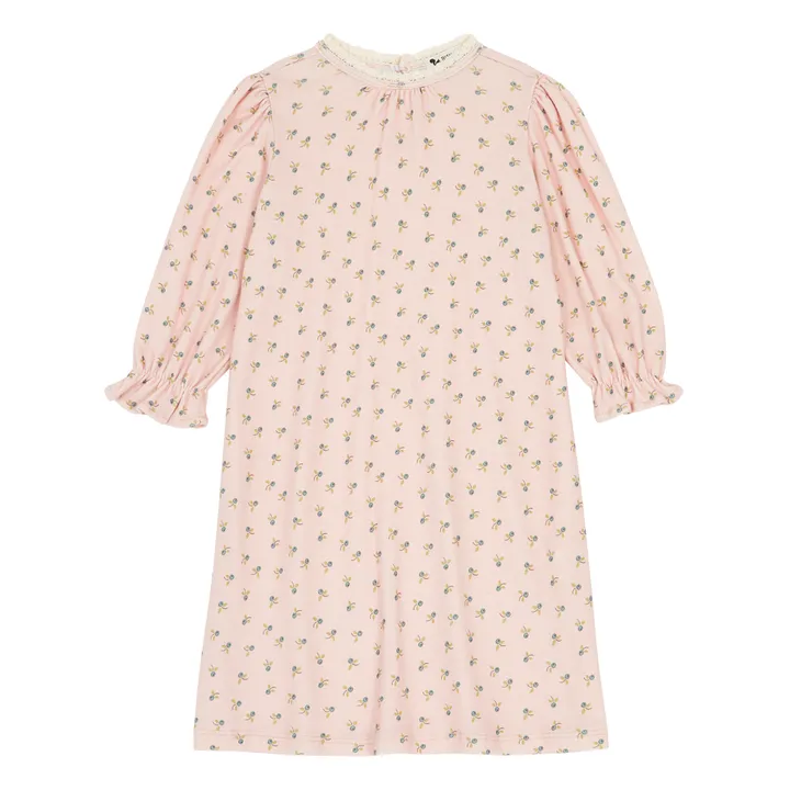 Risu Risu Robe de Nuit Coton Bio Français Mila | Rose pâle