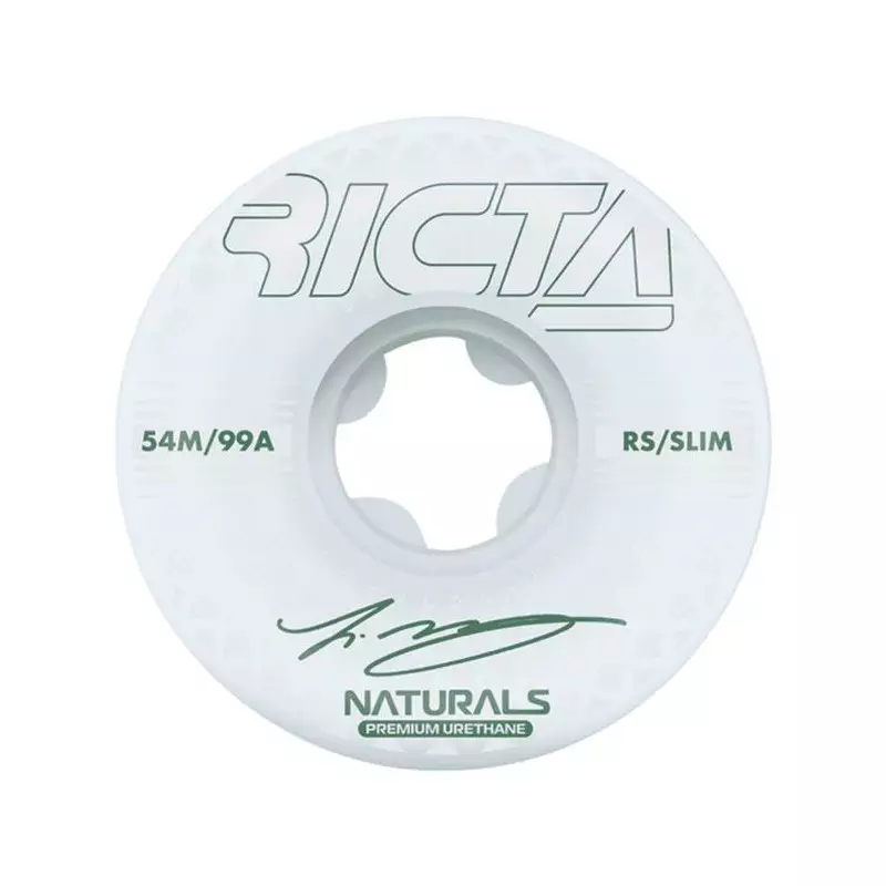 Roues skate RICTA (x4) Mccoy Reflective Slim Blanc 99A 54mm
