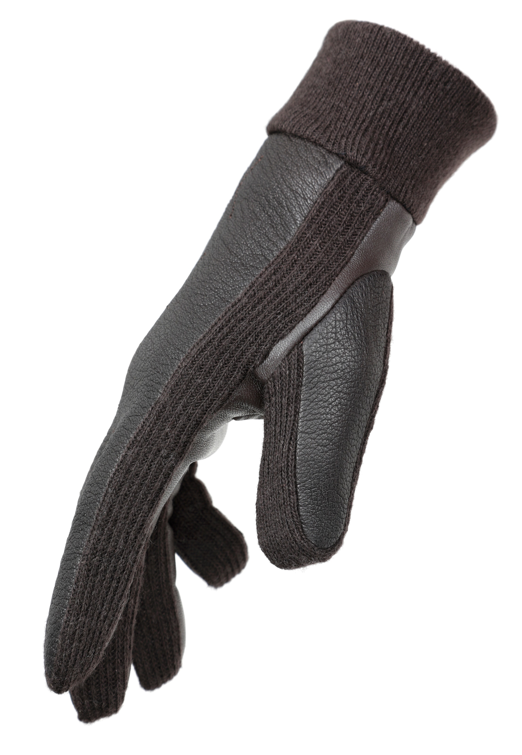 PEARLWOOD Strickhandschuhe »NICK« 1 Paar,  weiches Fleecefutter, Elastischer Strickbund
