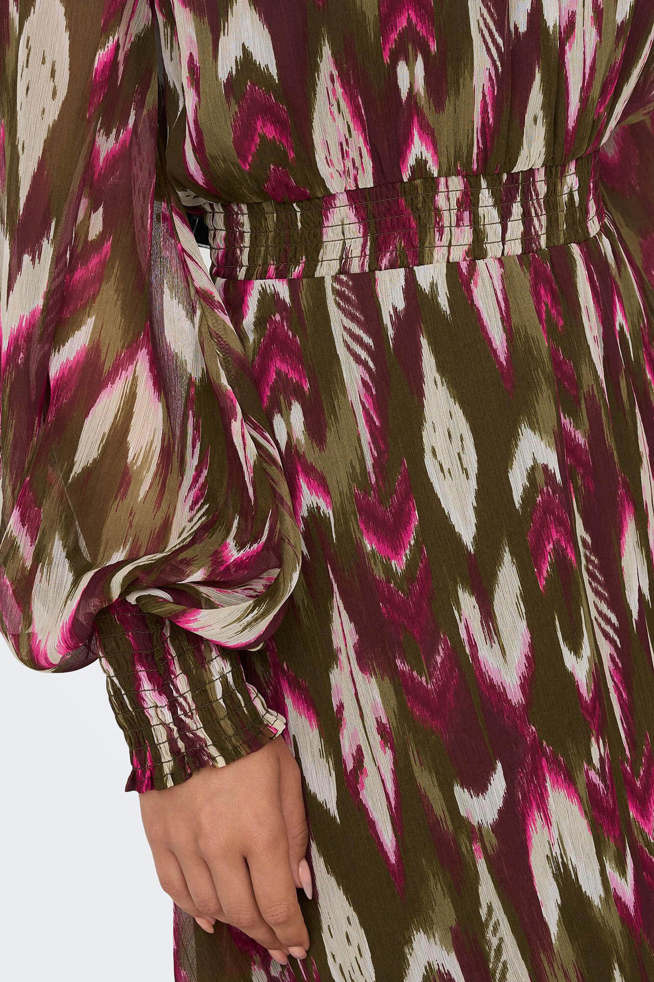 Vestido curto estampado