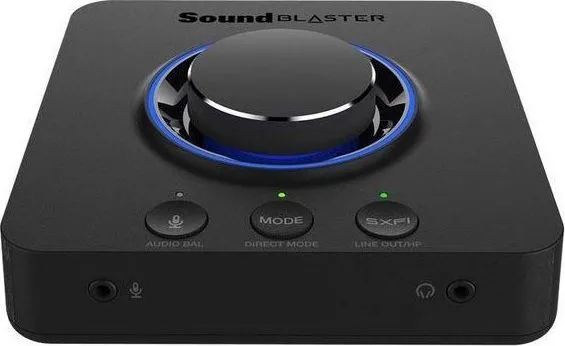 Creative Sound Blaster X3 - USB DAC - 32 bit - 192 kHz - 7.1 - USB-C - Creative Super X-Fi