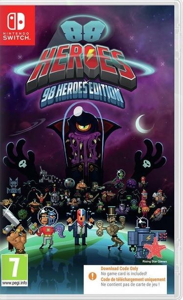 88 Heroes: 98 Heroes Edition (Code in a Box)- Nintendo Switch