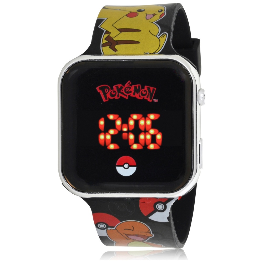 Pokémon Kinder-LED-Uhr