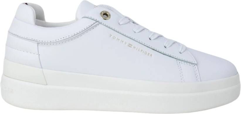 Tommy Jeans Witte Sneakers voor Dames van Tommy Hilfiger Jeans White Dames