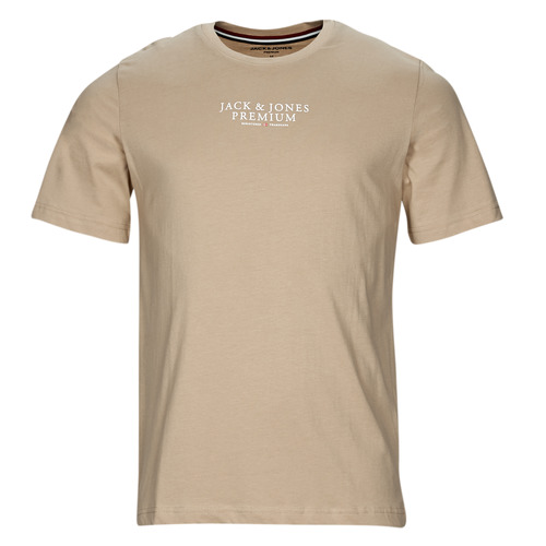 Jack & Jones - JPRBLUARCHIE SS TEE CREW NECK - Beige